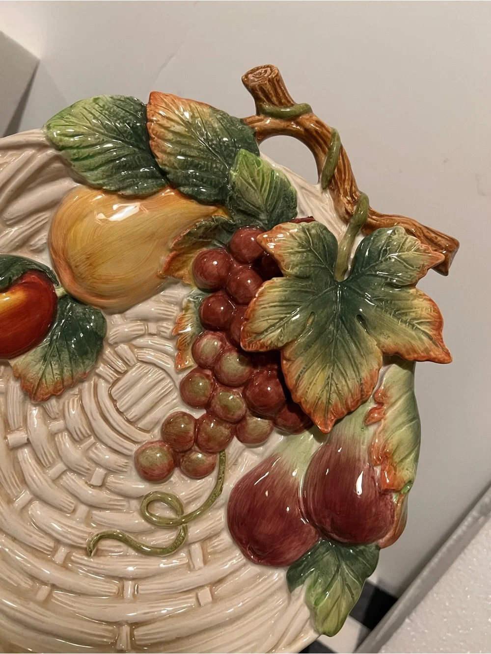 NWT FITZ & FLOYD COUNTRY GOURMET CANAPÉ PLATE.